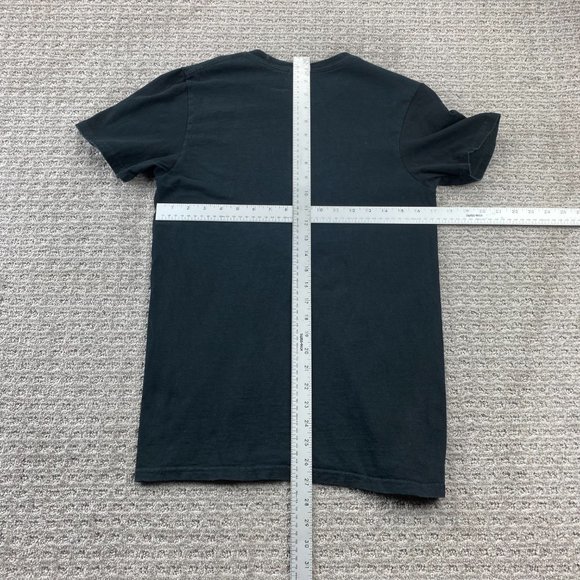 QUIKSILVER Shirt Women Small S Black Cobra Wings Galaxy Graphic T-Shirt Casual - Picture 10 of 12